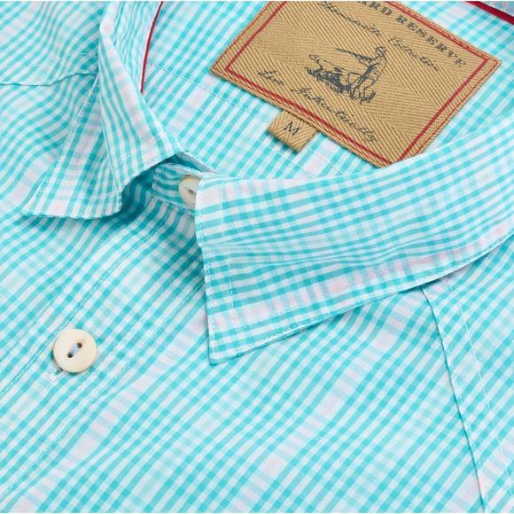 NEW ONWARD RESERVE men's samphire waterfront performance fishing shirt in cabana - Picture 3 of 4